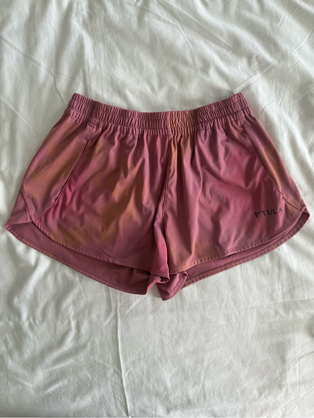 P'tula Pink Athletic Running Shorts